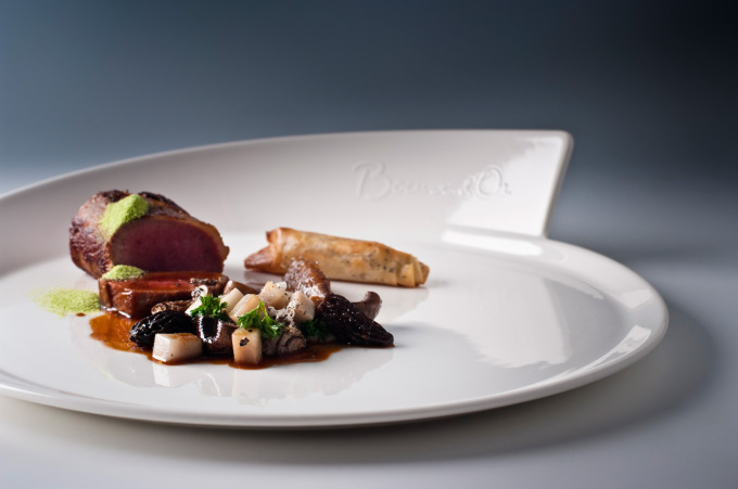 Jehněčí hřbet a křupavý brzlík : Marek Raditsch